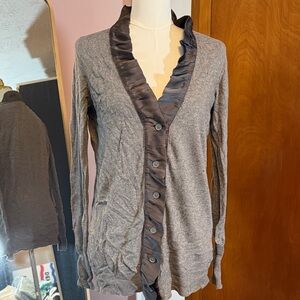 J. Crew Gray Knit Sweater